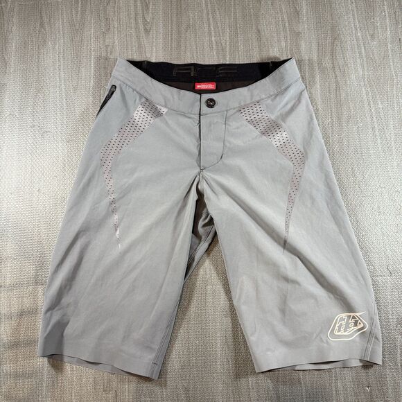 Troy Lee Designs TLD Mens MTB Downhill Cycling Ace 2.0 Shorts Shell Gray 30 - Picture 1 of 8